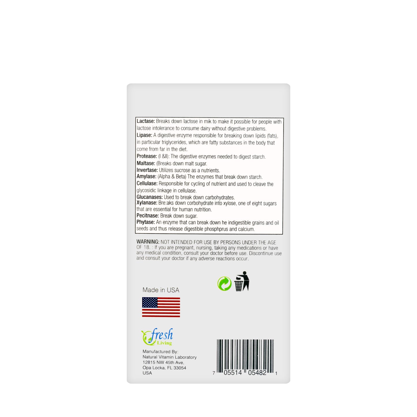 Gastro Fresh Living [Probiotic] 60 Capsule