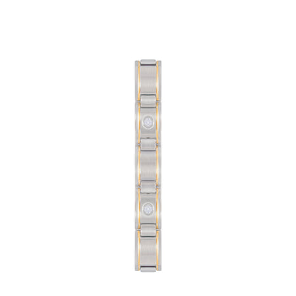 Sabona 349 Men Executive Gem Duet Magnetic Bracelet [X-Large]