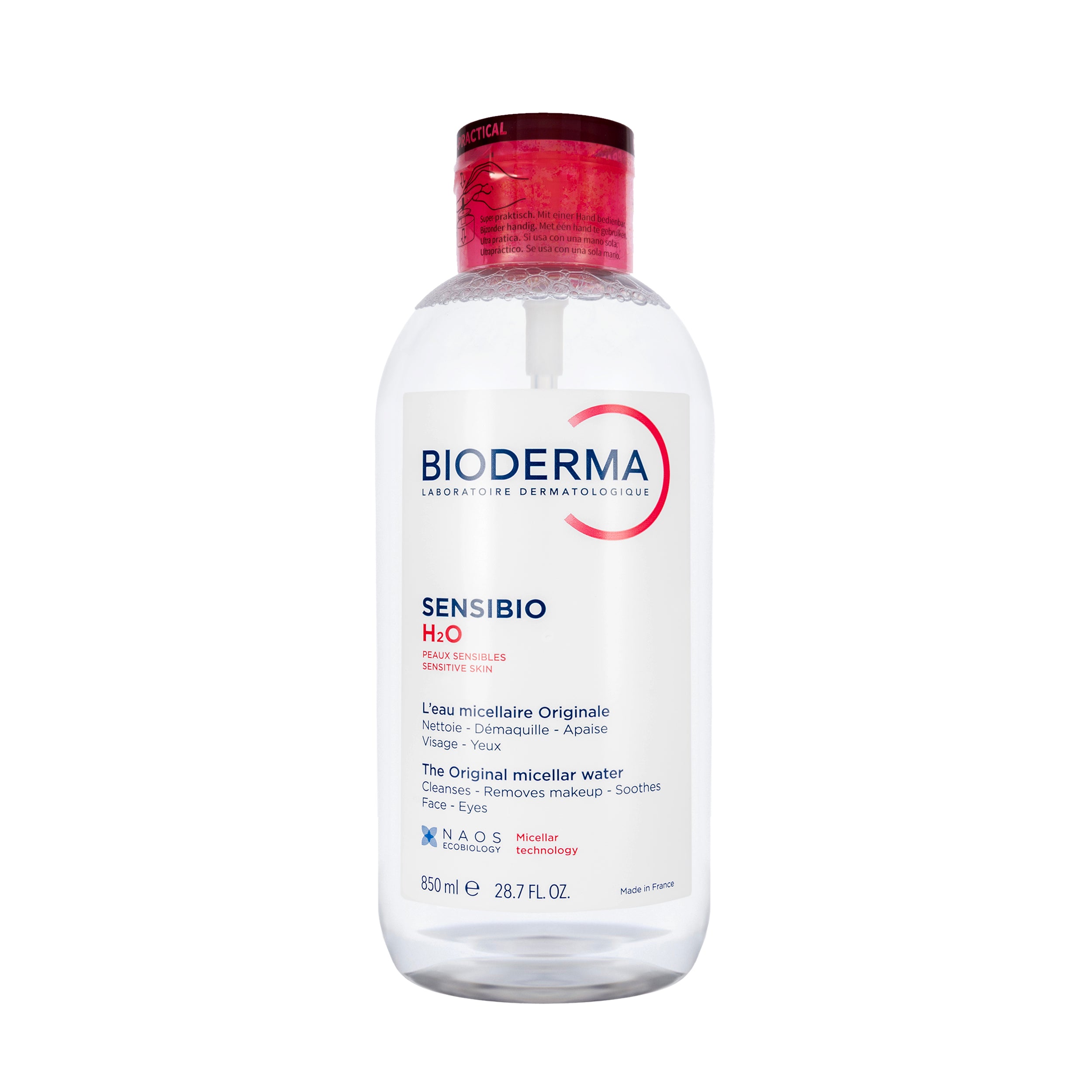 Bioderma Sensibio H2O Micellar Water Pump 850 Ml