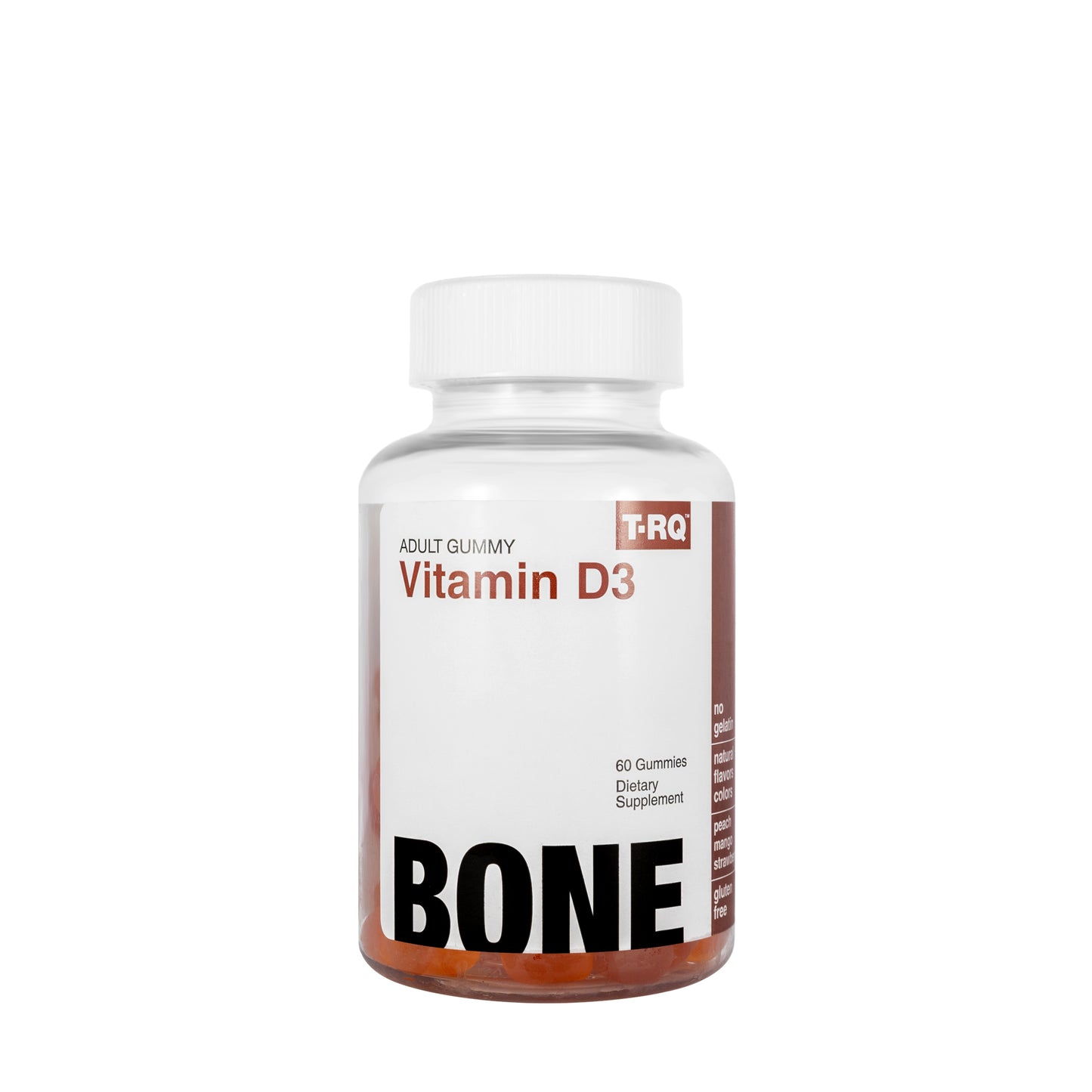 TRQ  Adult Gummy Vitamin-D3 60 Gummies