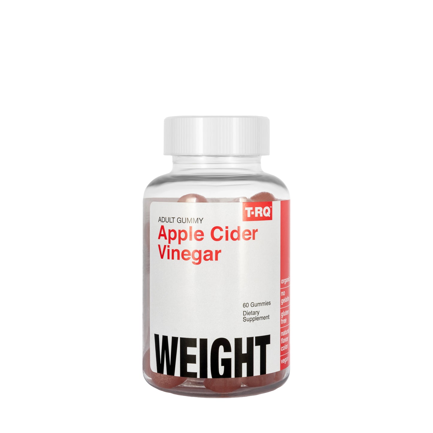 TRQ  Adult Gummy Apple Cider Vinegar 60 Gummies