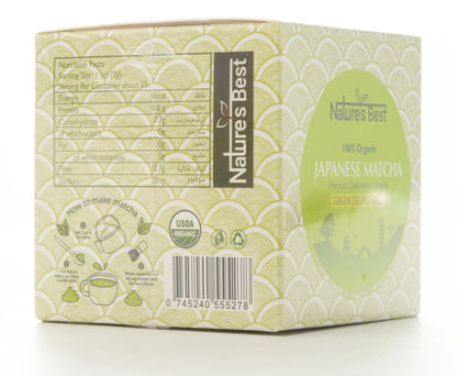 Natures Best Japanse Matcha Green Tea Powder 50gm