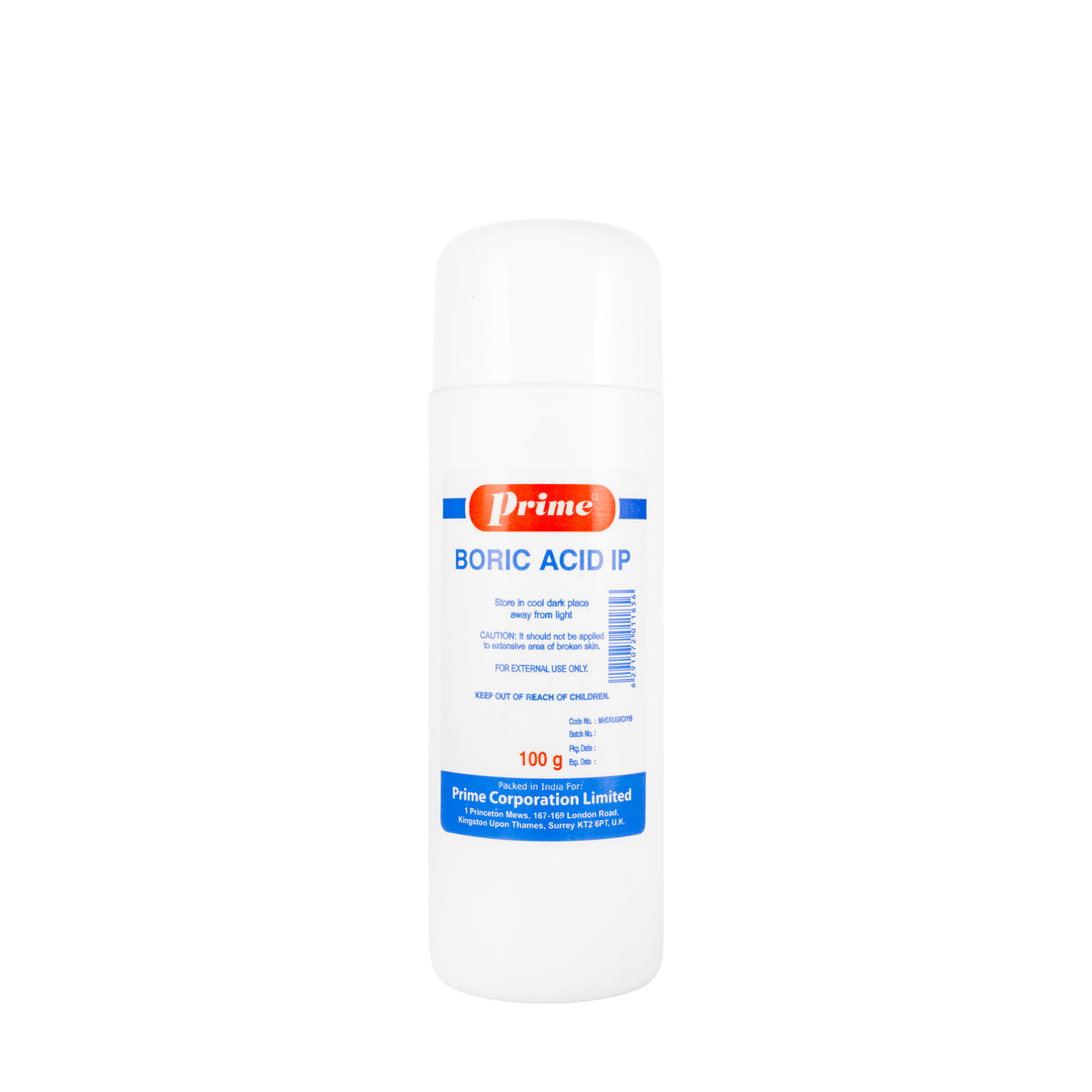 Prime Boric Acid 100 gm