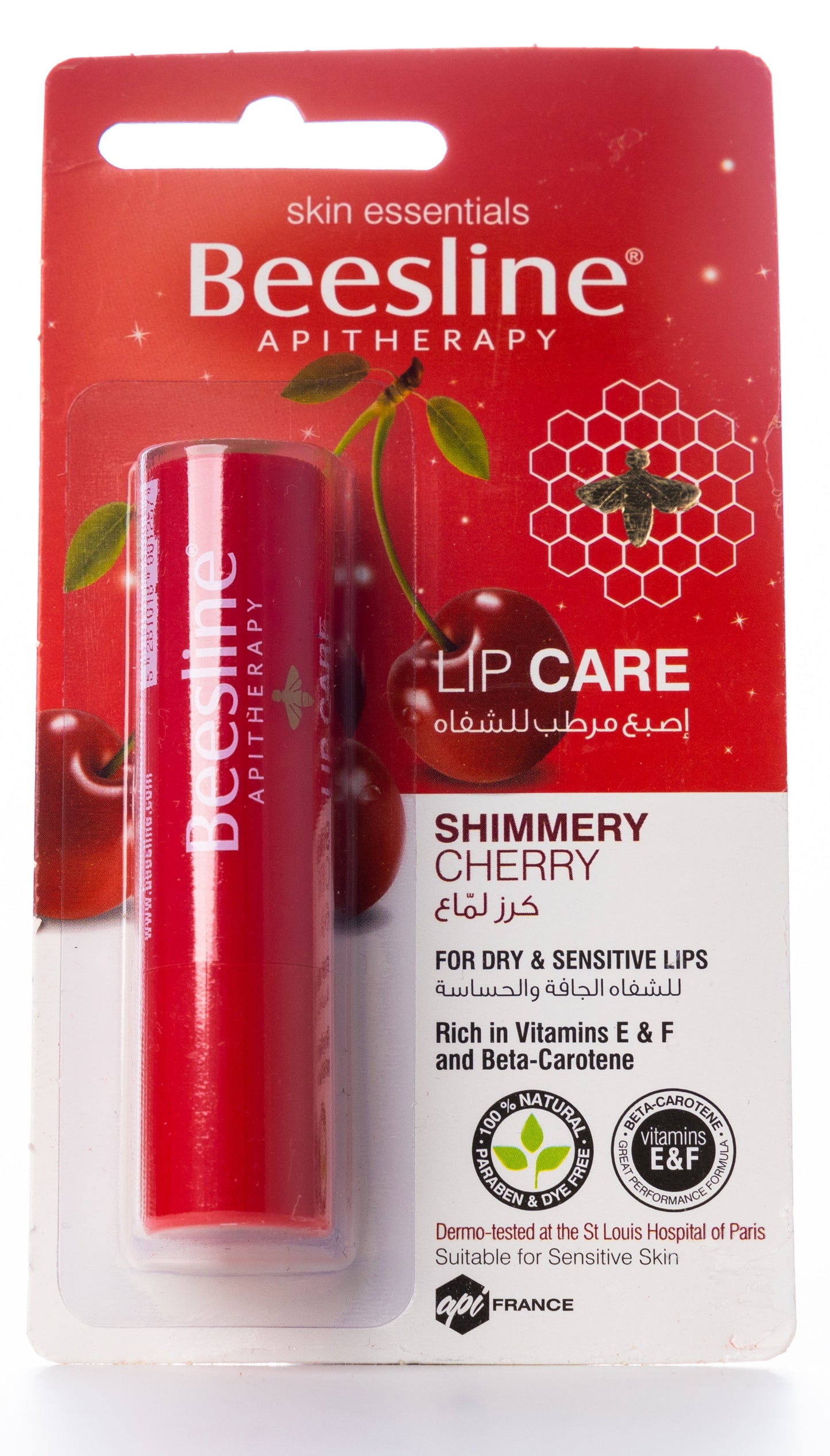 Beesline Lip Care Cherry 4 Gm