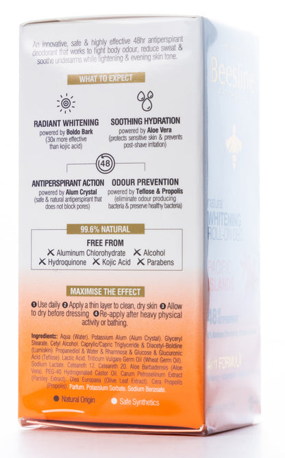 Beesline 48 Hours Whitening Roll On Deo Pacific Islands 50 Ml