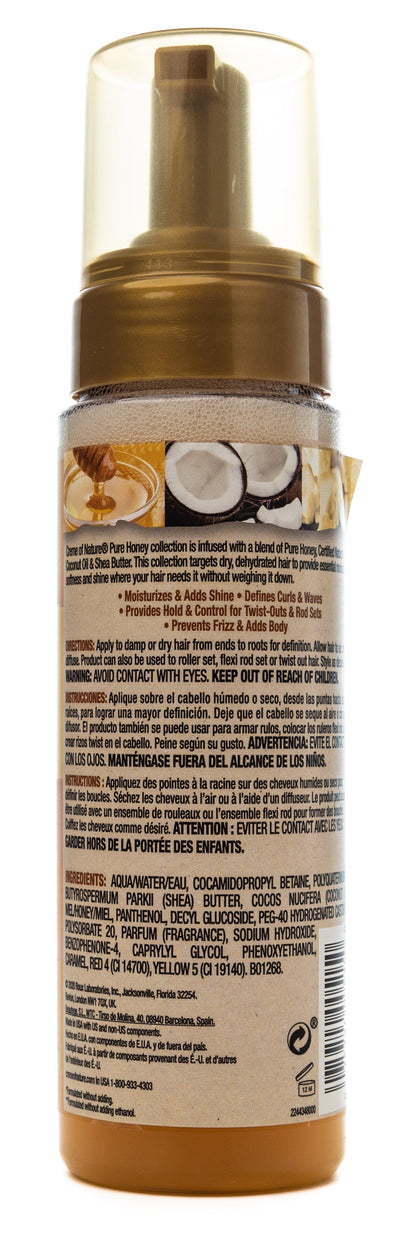 Creme of Nature Pure Honey Moisturizing Defining Mousse Cream 207 Ml