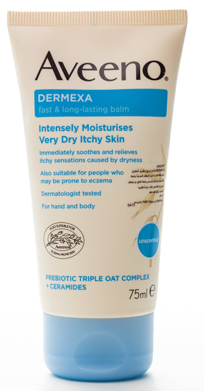 Aveeno Dermexa Fast & Long Lasting Balm 75 Ml