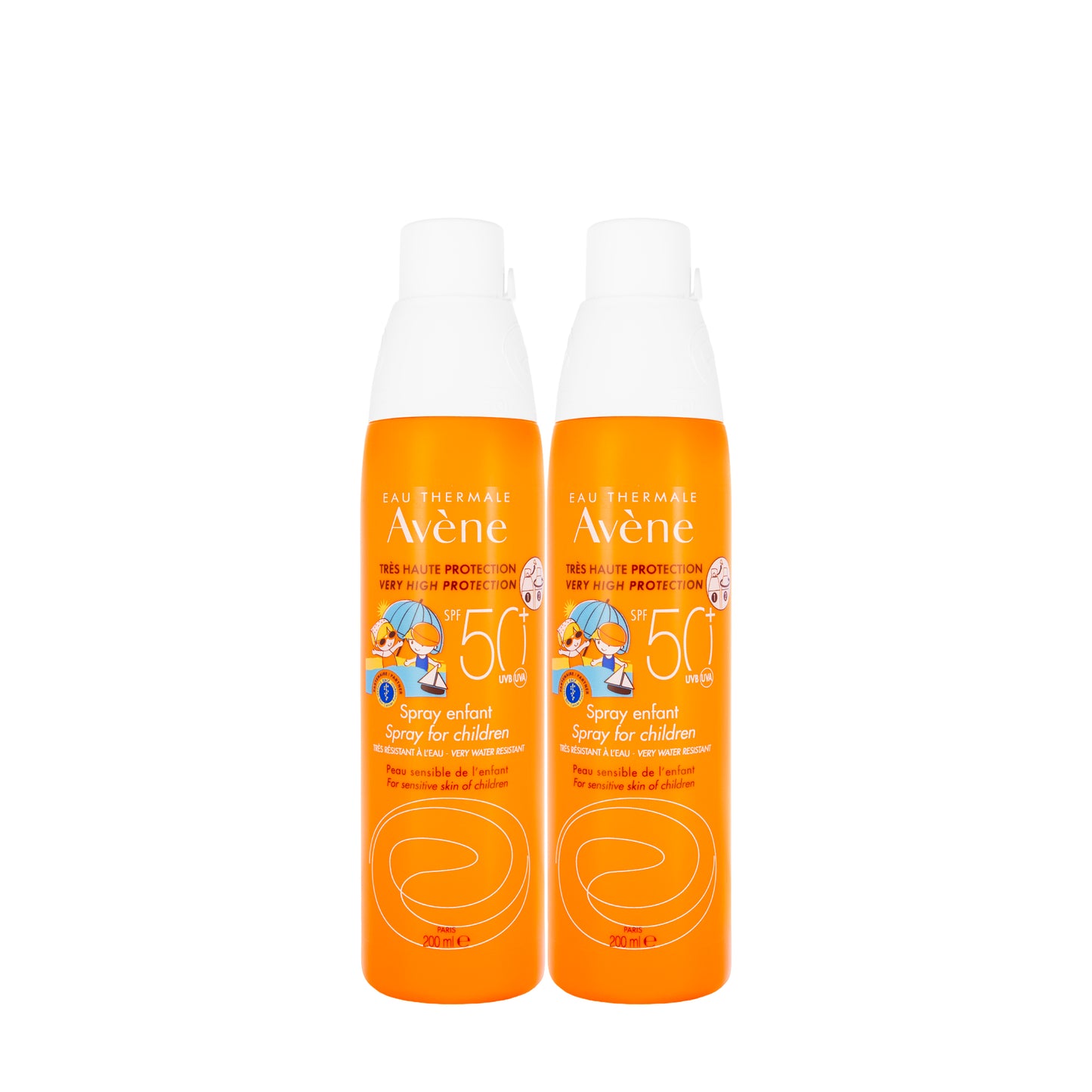 Avène Spf 50+ Very High Protection Spray Child 200 Ml 1+1 Offer Pack
