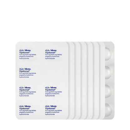 Vipdomet 12.5/1000Mg 56 Tablets