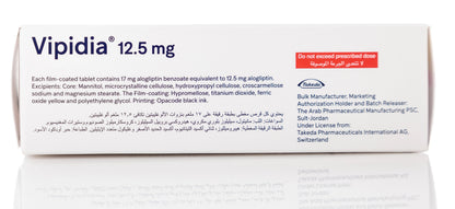 Vipidia 12.5Mg 28 Tablets