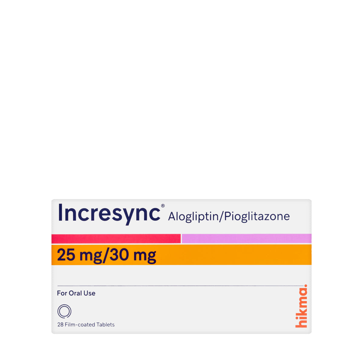 Incresync 25/30Mg 28 Tablets