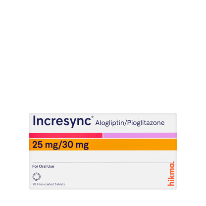 Incresync 25/30Mg 28 Tablets