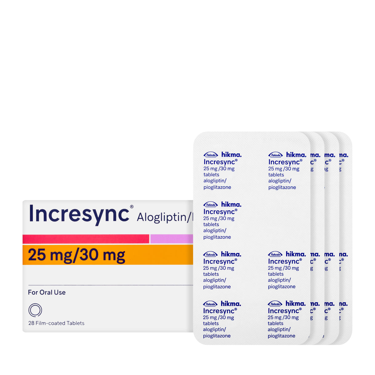 Incresync 25/30Mg 28 Tablets