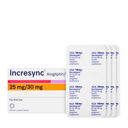 Incresync 25/30Mg 28 Tablets