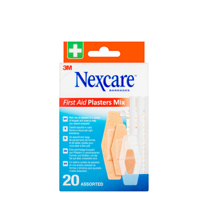 Nexcare First Aid Plaster Mix 20 Pieces[NO-20-7F]