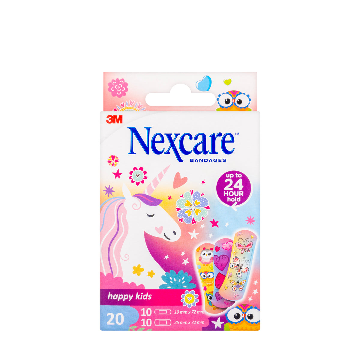 Nexcare Happy Kids Magic Assorted 20 Pieces[N3-20-2G]