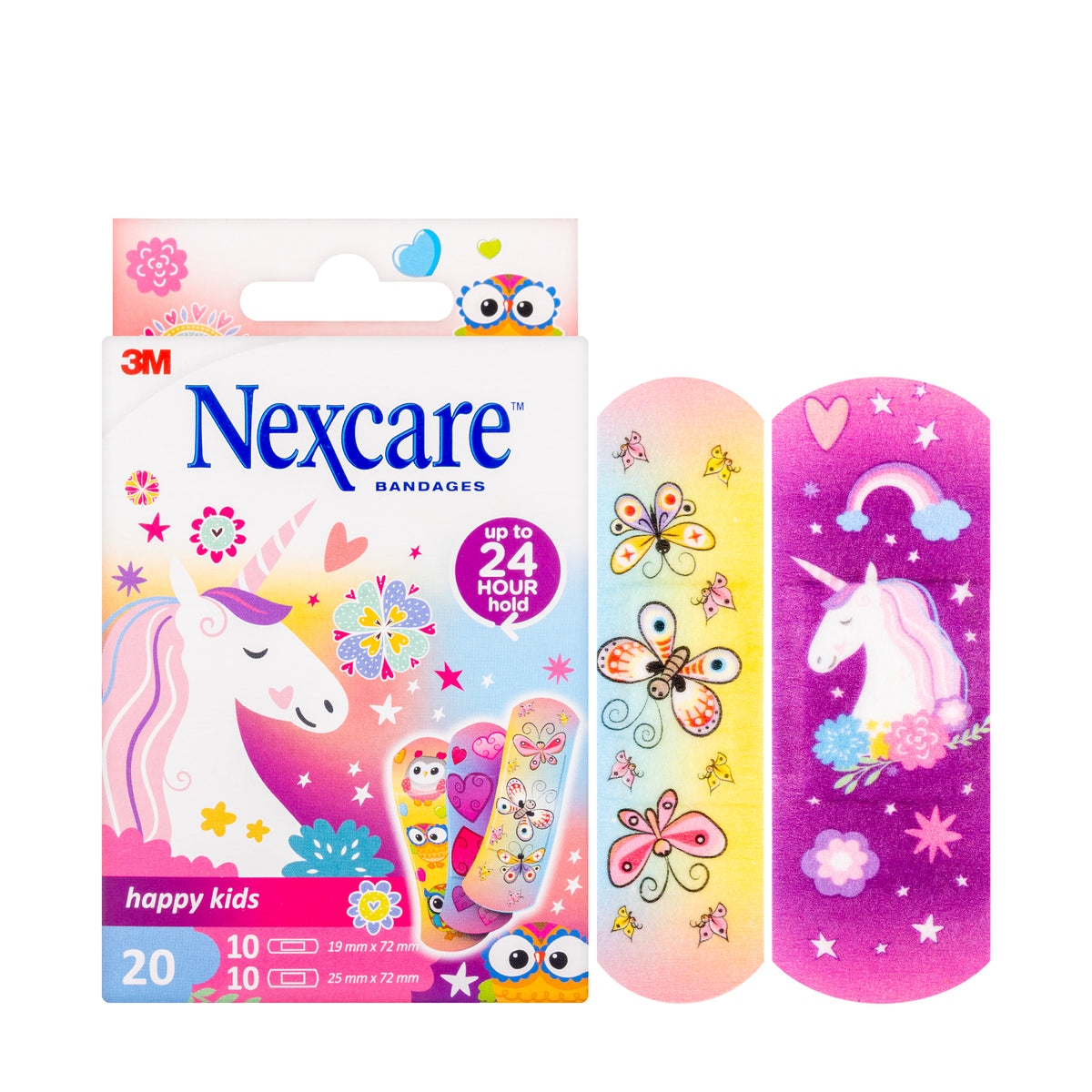Nexcare Happy Kids Magic Assorted 20 Pieces[N3-20-2G]
