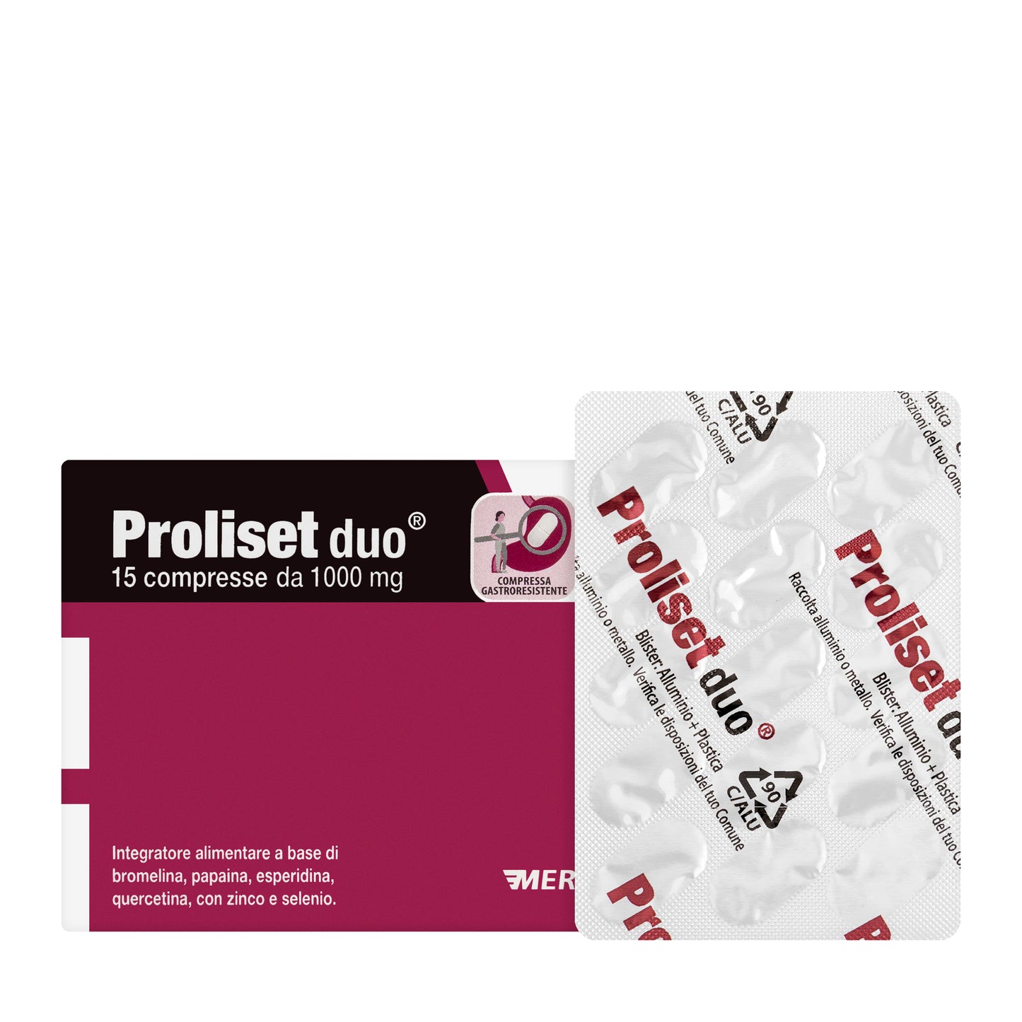 Proliset Duo 1000 mg 15 Tablets
