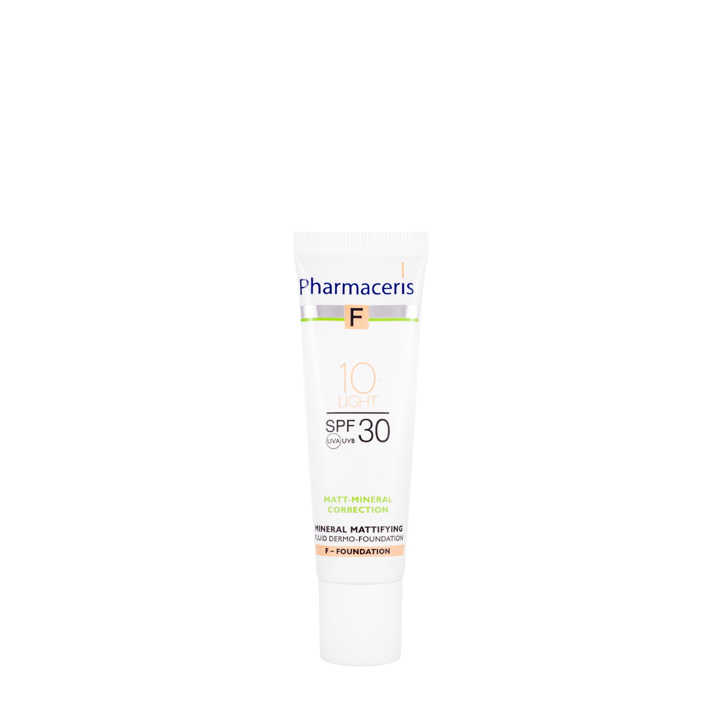 Pharmaceris F Mineral Mattifying Fluid Dermo-Foundation SPF 30 Shade 10 Light 30 Ml