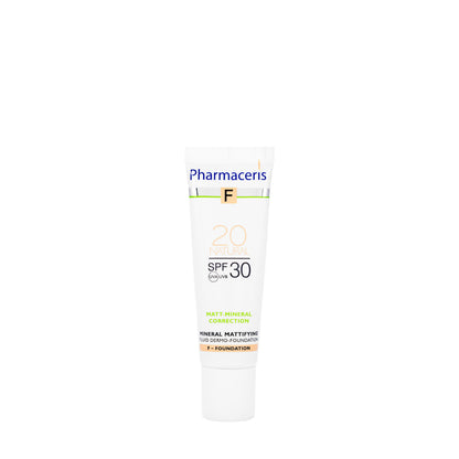 Pharmaceris F Matt-Correction Fluid Foundation SPF 30 Shade 20 Natural 30 Ml