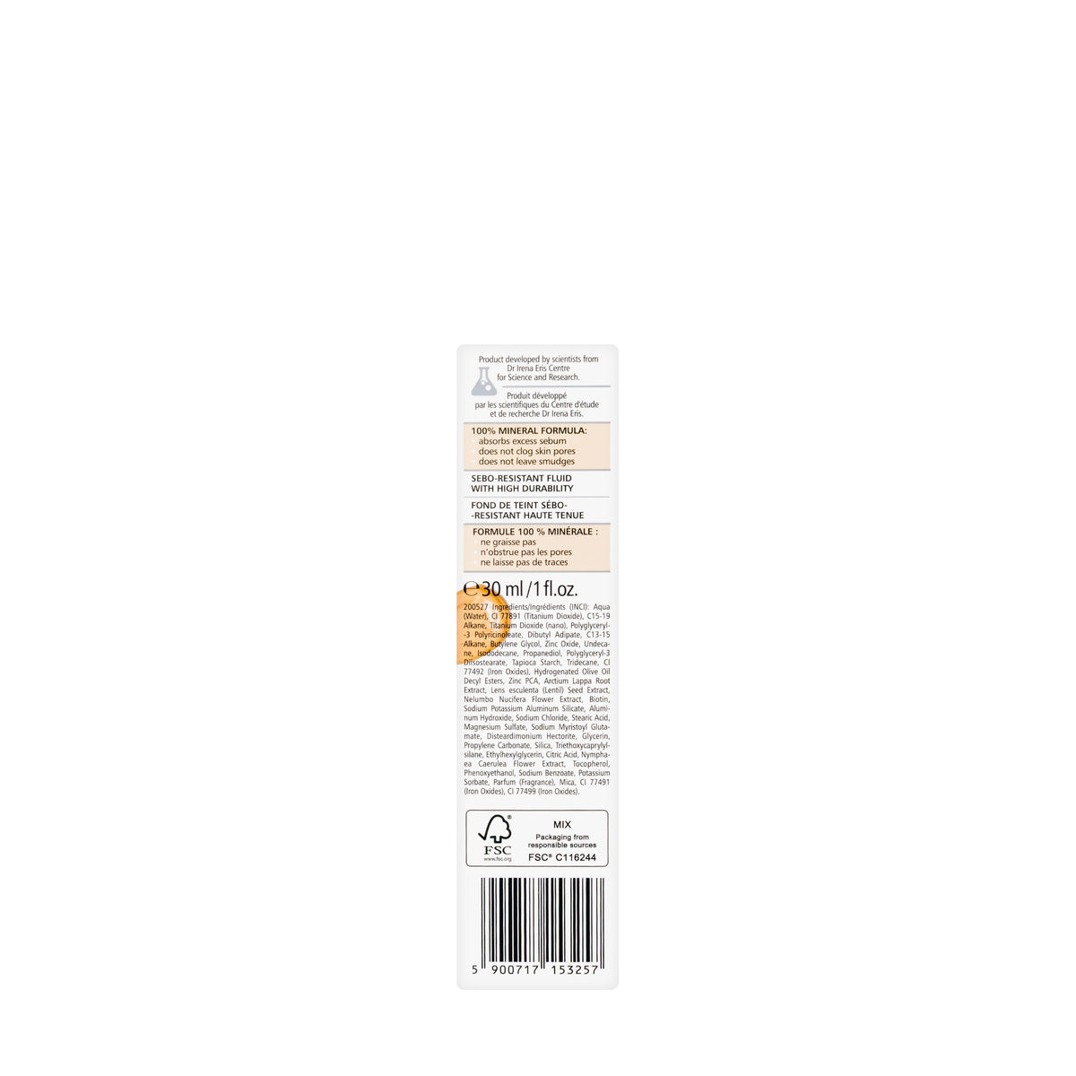Pharmaceris F Matt-Correction Fluid Foundation SPF 30 Shade 20 Natural 30 Ml
