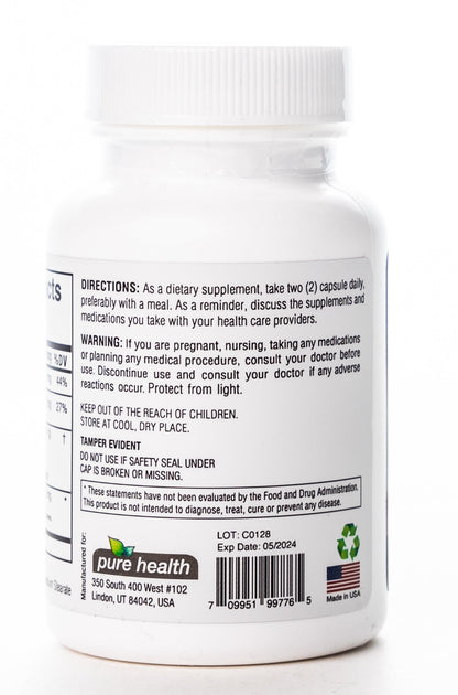 Pure Health Cranberry Plus 30 Capsules