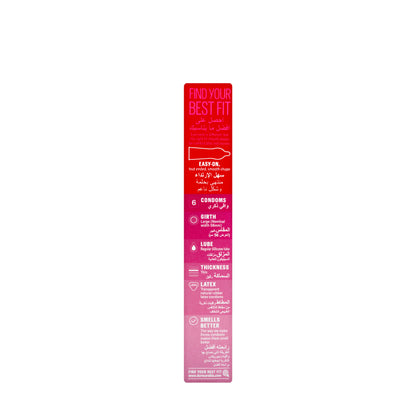 Durex Condom Feel Thin 6 Pieces
