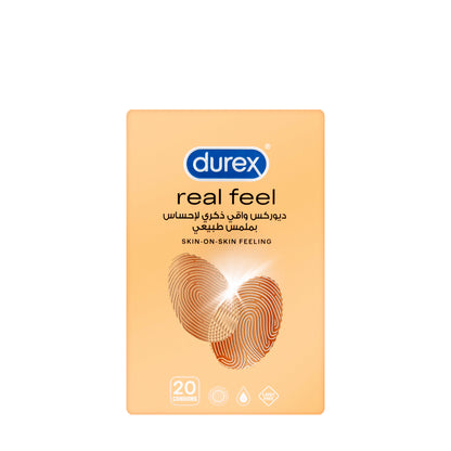 Durex Condom Real Feel 20 Pieces