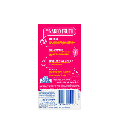Durex Condom Intense Pleasure 6 Pieces