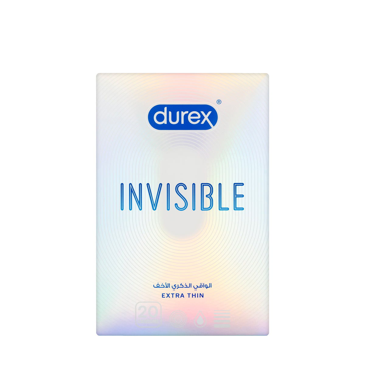 Durex Condom Invisible 20 Pieces