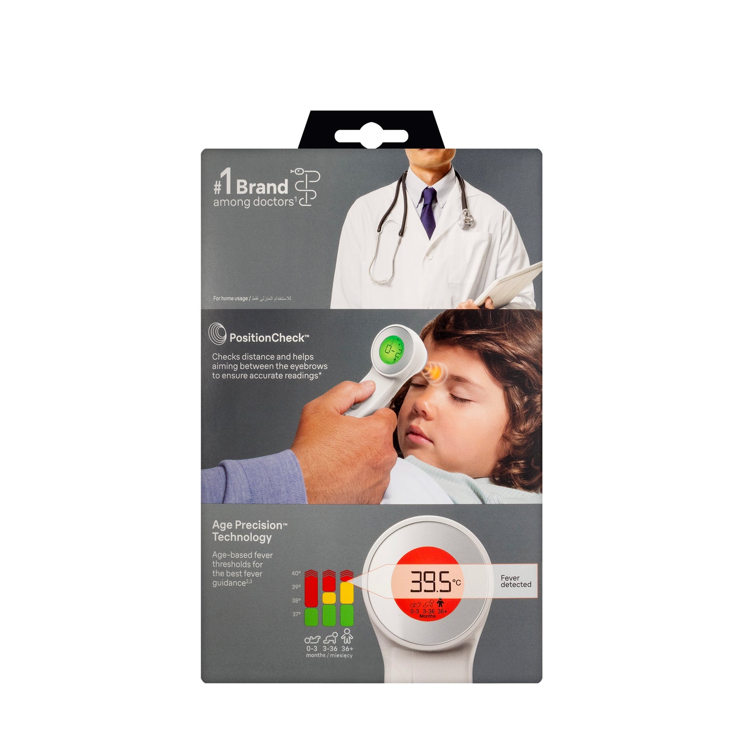 Braun No Touch + Forehead Thermometer [BNT400B]
