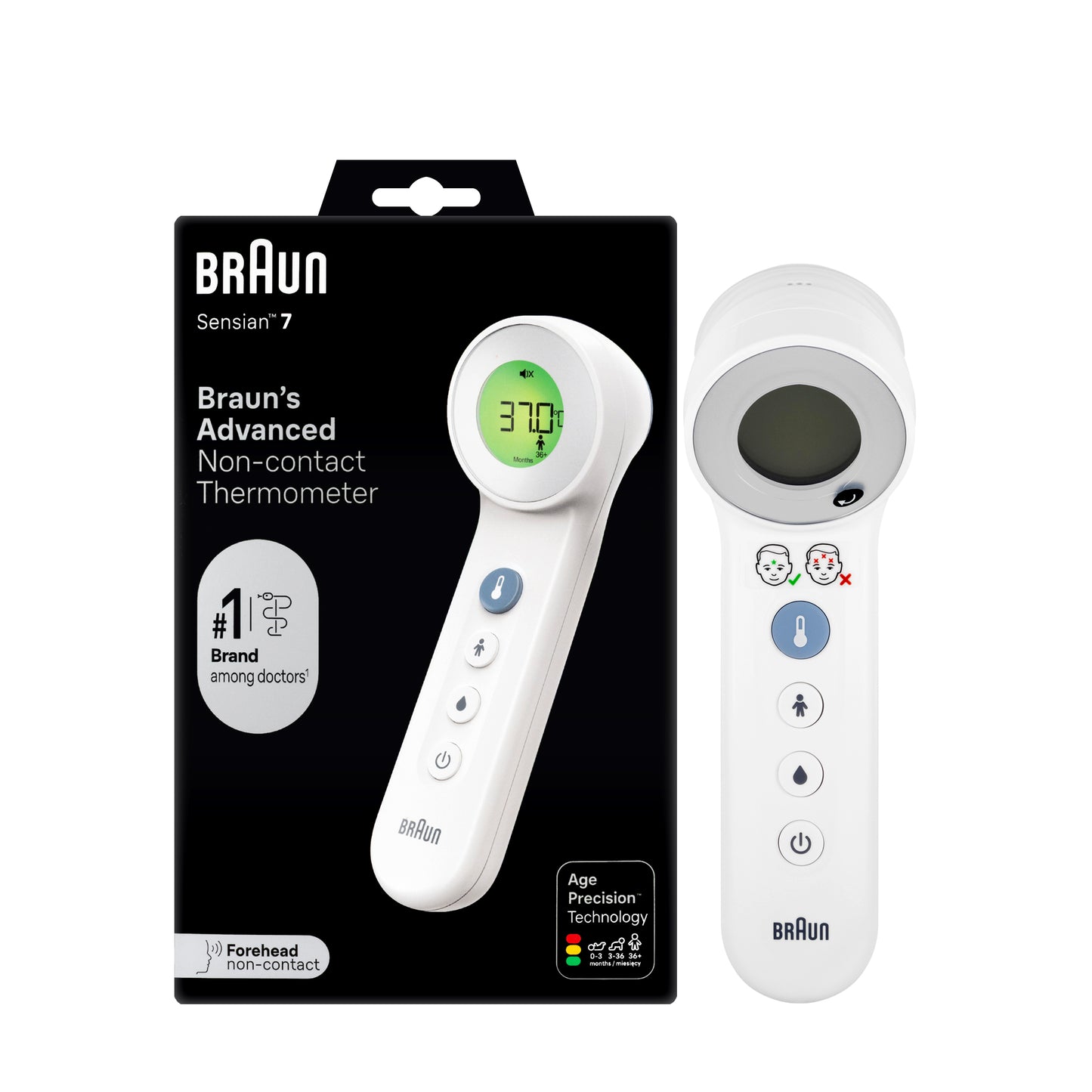 Braun No Touch + Forehead Thermometer [BNT400B]