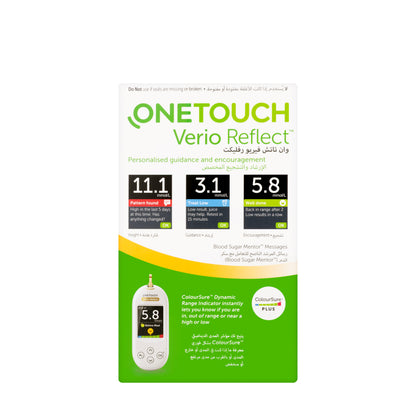 OneTouch Verio Reflect mmol/L + 50 Strips