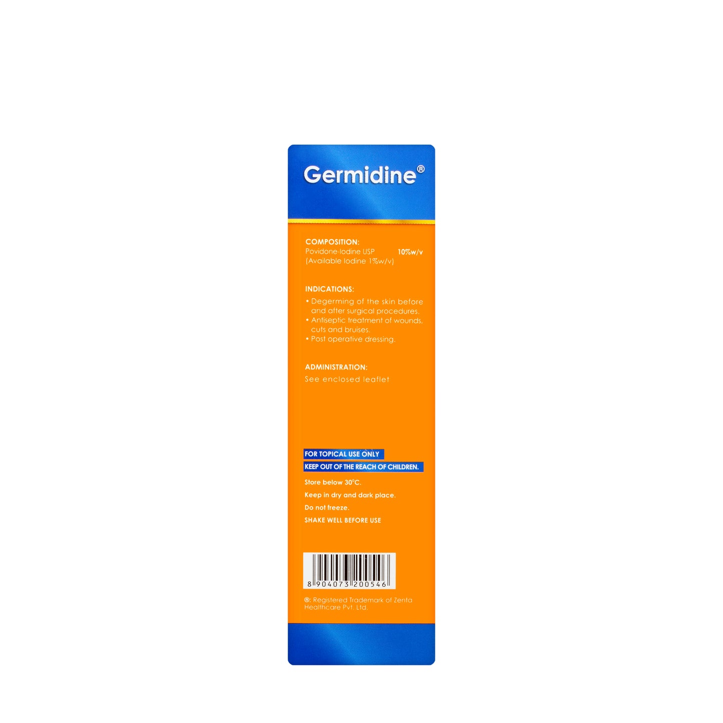 Germidine Anti Septic Solution 125Ml
