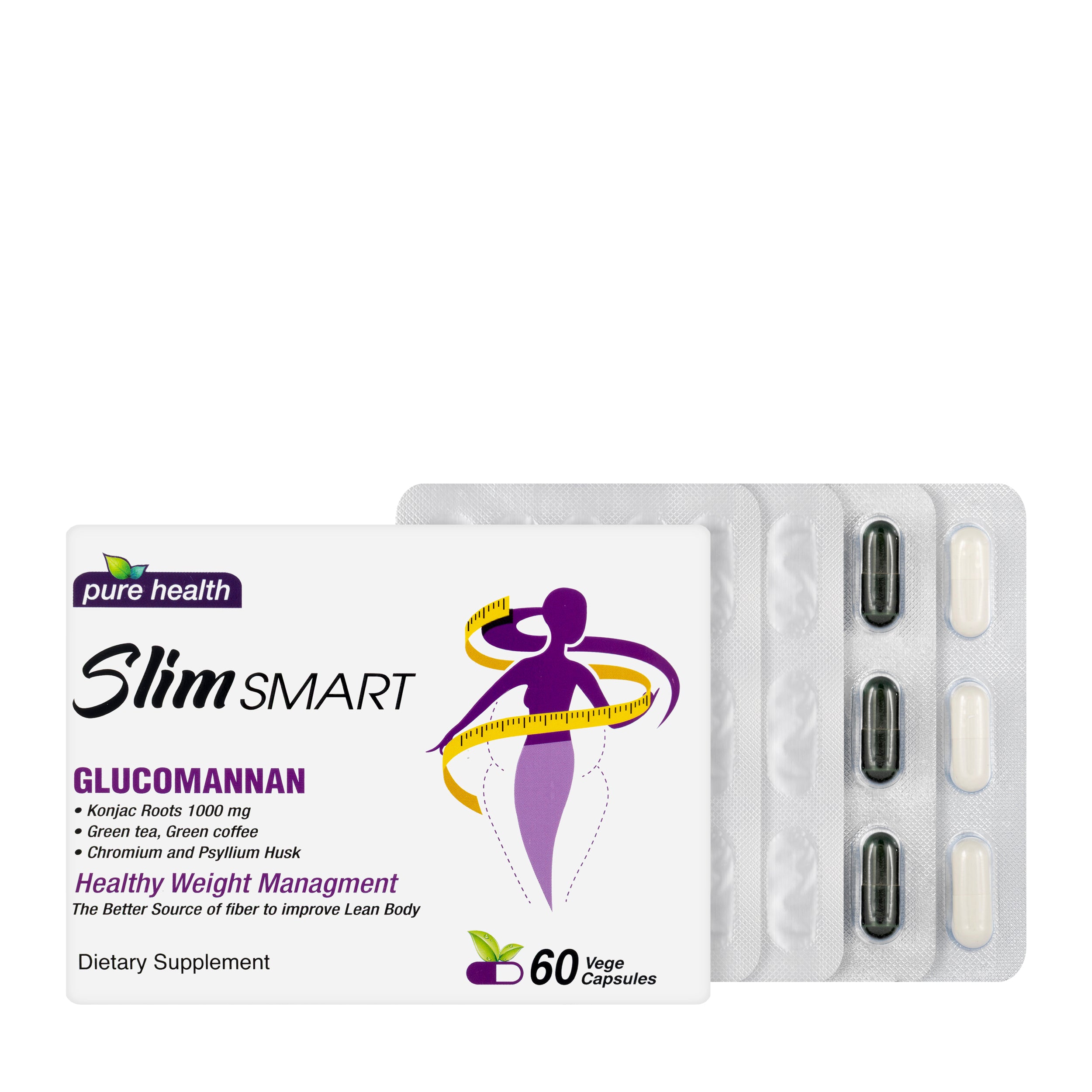 Pure Health Slim Smart 60 Capsules