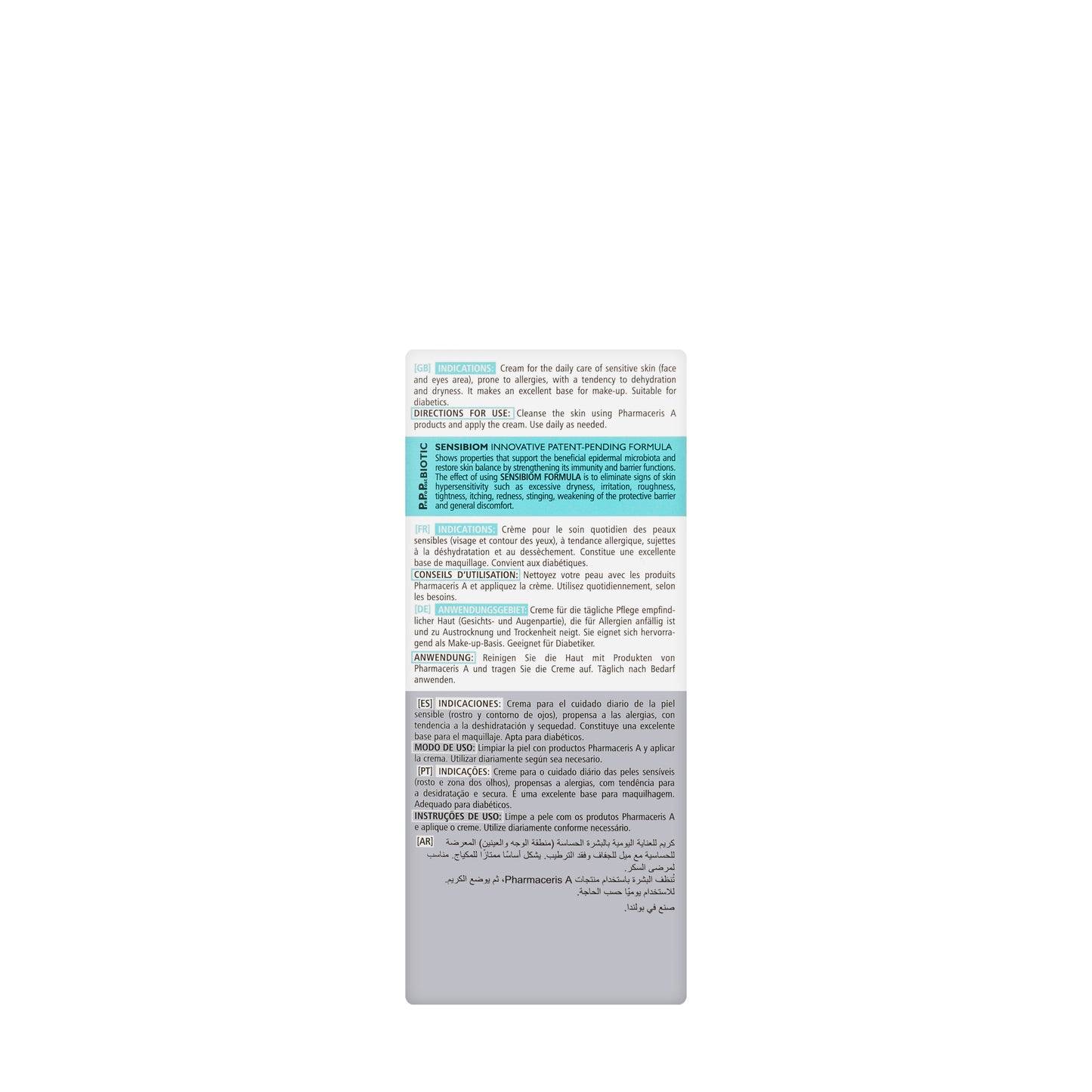 Pharmaceris Vitamina Sensilium SPF 20 Cream