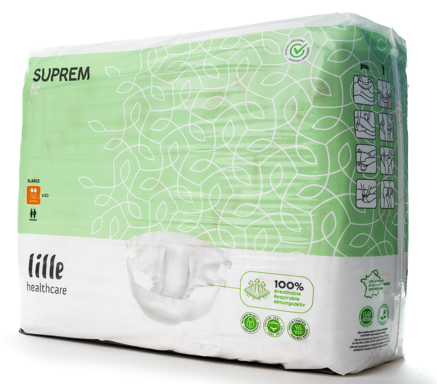 Lille Suprem Fit Extra Plus [X-Large] 20 Pieces