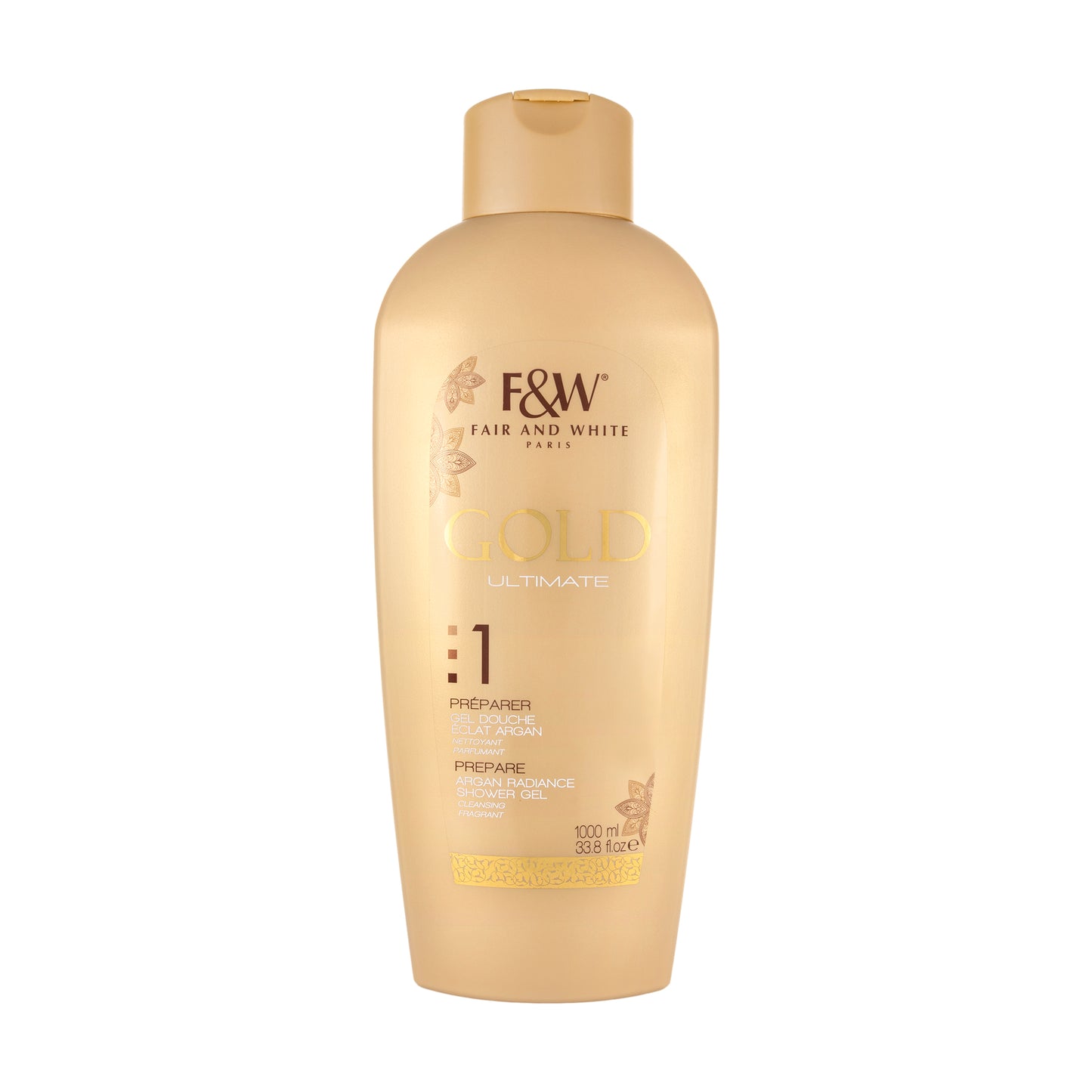 Fair And White Gold 1 Ultimate Prepare Argan Radiance Shower Gel 1000 Ml