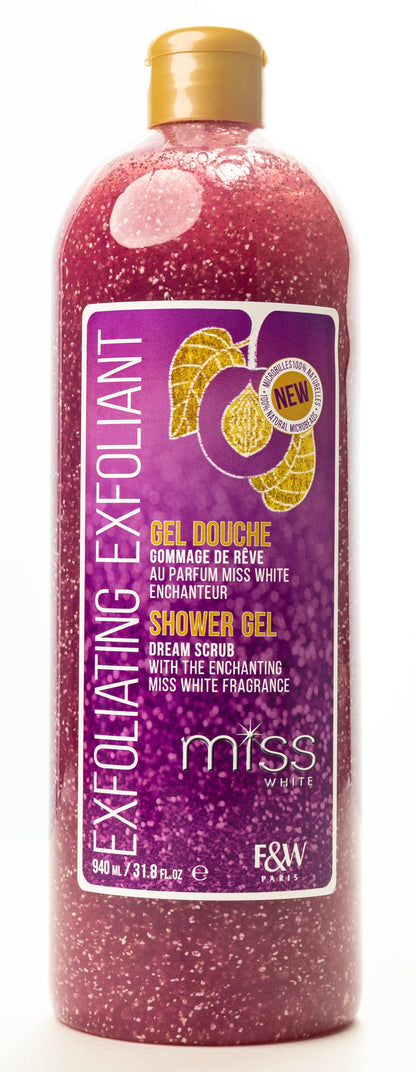 Fair And White Miss White Dream Scrub Exfoliating Shower Gel 940 Ml