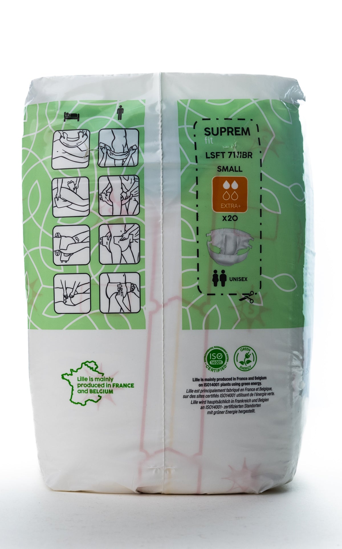 Lille Suprem Fit Extra Plus [Small] 24 Pieces