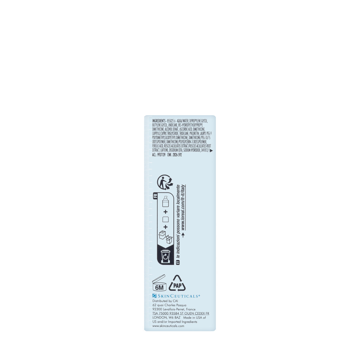 SkinCeuticals Prevent AOX+ Eye Gel Serum 15 Ml