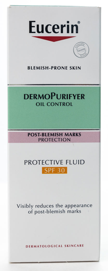 Eucerin DermoPurifyer Oil Control Post-Blemish Marks Protection SPF 30 Fluid 50 Ml