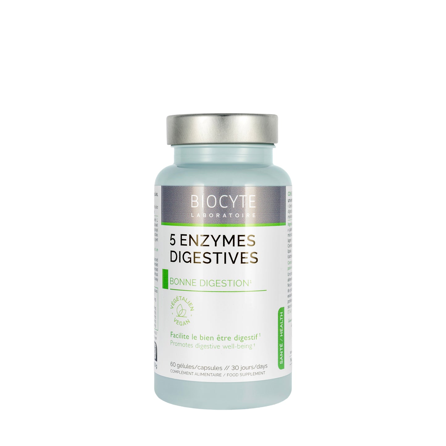 Biocyte 5 Enzymes Digestives 60 Capsule