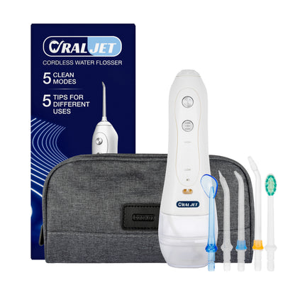 Oraljet Cordless Water Flosser-White