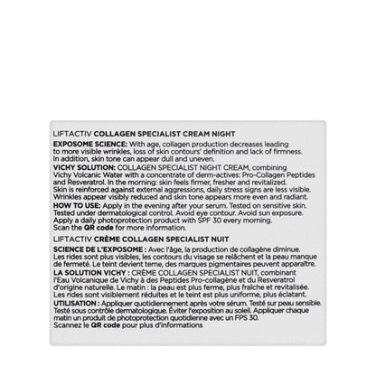 Vichy Liftactiv Collagen Night Cream 50 ml