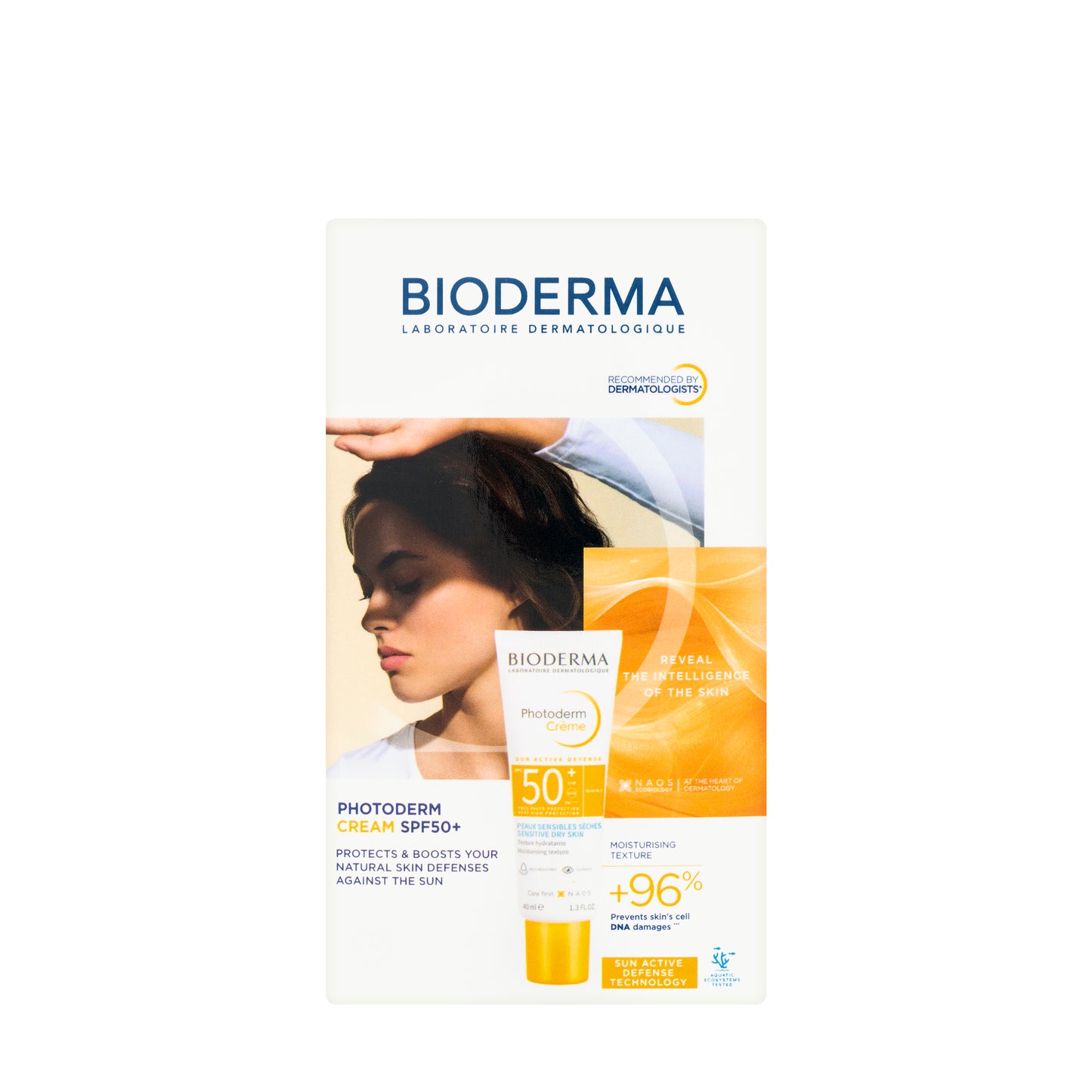 Bioderma Photoderm Crème SPF 50+ (Sensitive Dry Skin) Cream 40 Ml 1+1 Offer Pack