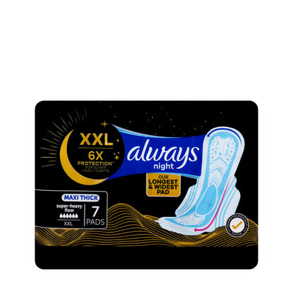 Always Dreamzzz Pad Clean & Dry Maxi Thick 7 Pads