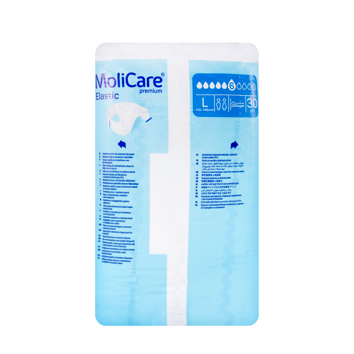 Molicare Premium Elastic [Large] 30 Pads