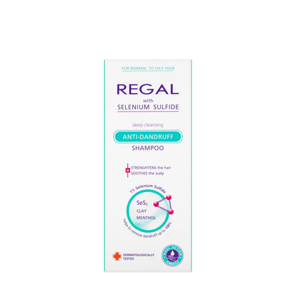Regal Deep Cleansing Anti Dandruff Shampoo  Normal and Oily Hair 200 Ml