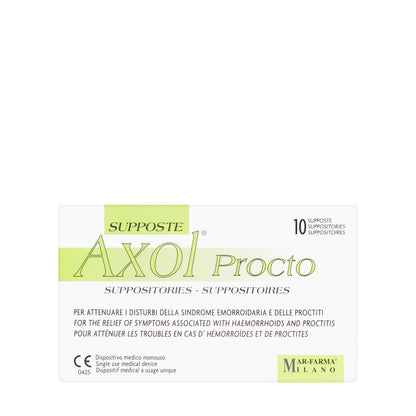 Axol Procto 10 Suppository